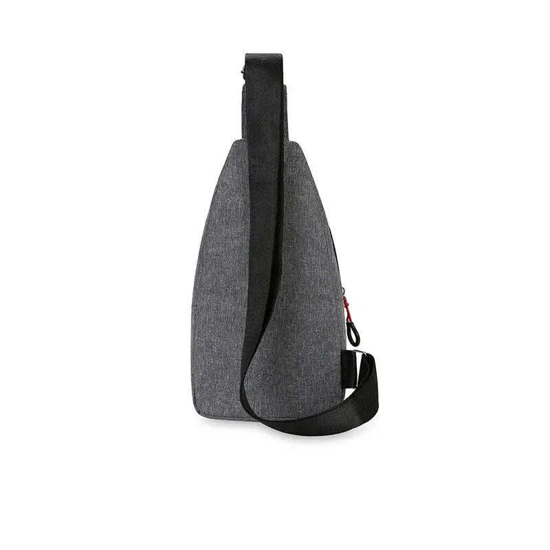 2024 Men's Casual Chest Bag - Fashionable Shoulder and Hand Crossbody, Ideal for Cycling and Everyday Use
