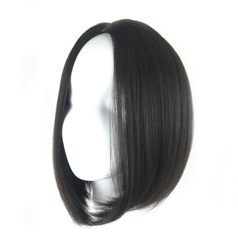 Sleek and Stylish Black  Wig - Hairpiece.