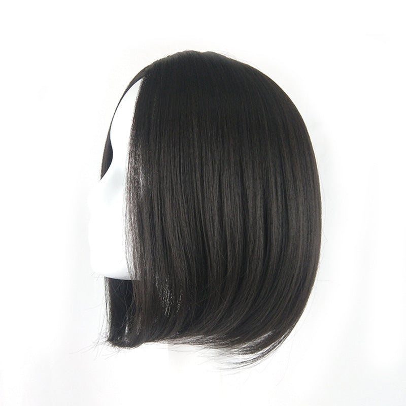 Sleek and Stylish Black  Wig - Hairpiece.