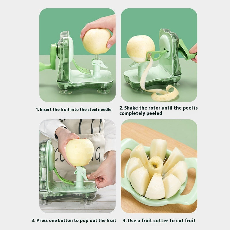 Two-in-One Fruit Peeler Cutter