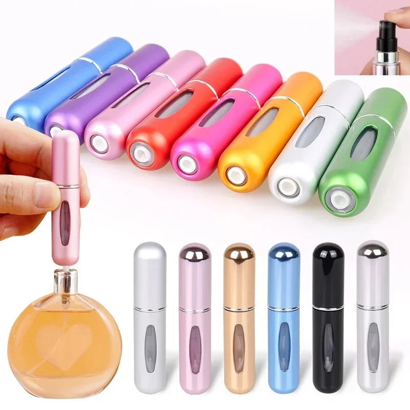 Travel Perfume Atomizer - 5ml Refillable Bottom-Fill Spray Bottle