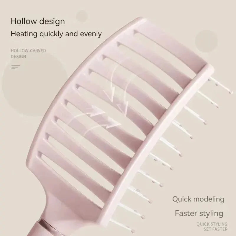 Anti-Hair Loss Cushion Brush - Gentle Detangler & Massager for All Hair Types