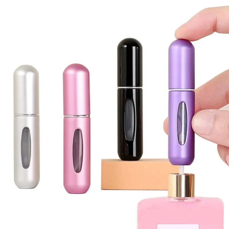 Travel Perfume Atomizer - 5ml Refillable Bottom-Fill Spray Bottle