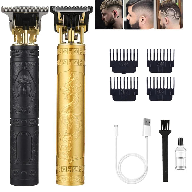 Professional Hair Clipper & Trimmer | Ideal for Home & Salon Use | Versatile & Powerful