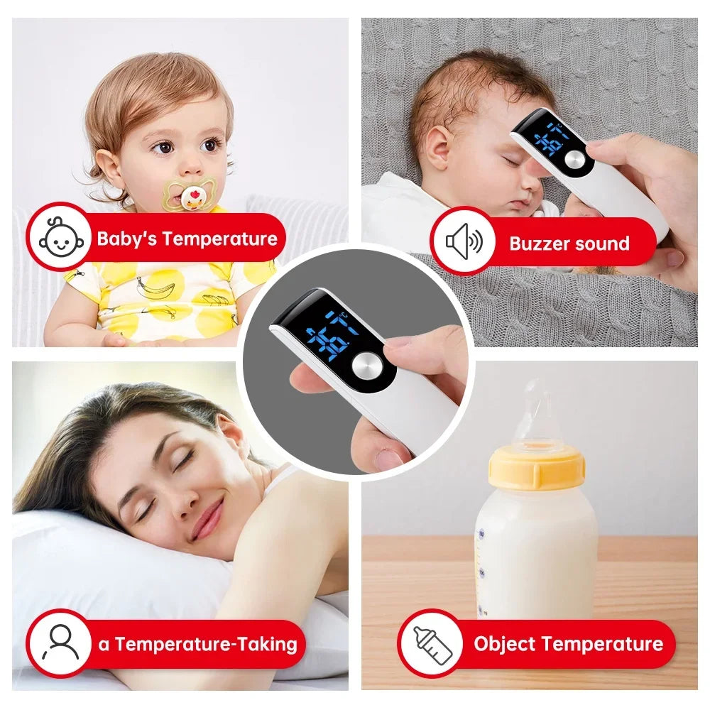 Non-Contact Infrared Thermometer | Accurate & Fast | Ideal for Babies & Adults