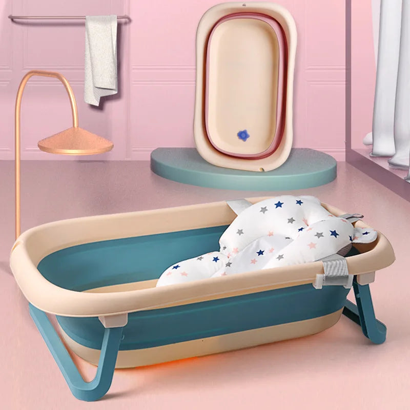 Foldable Baby Bath Seat | Anti-Slip & Comfortable | Safe & Secure