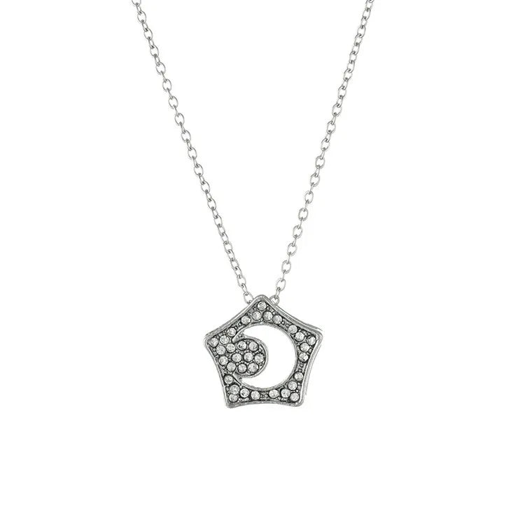 Korean Drama-Inspired Necklace: Star & Moon Pendant, Perfect for Boys Over Flowers Fan