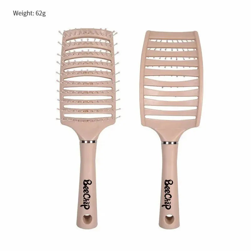 Anti-Hair Loss Cushion Brush - Gentle Detangler & Massager for All Hair Types