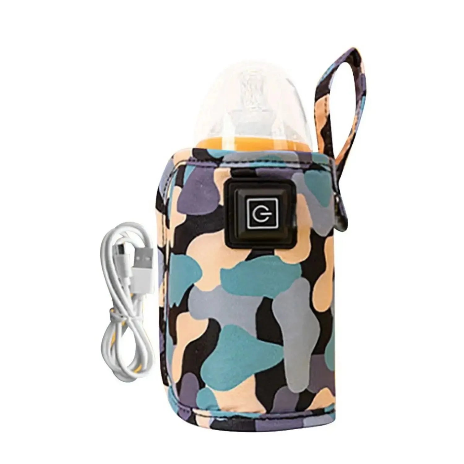 USB Bottle Warmer - Insulated Bag for Milk & Water, Ideal for Travel & Outdoor Use