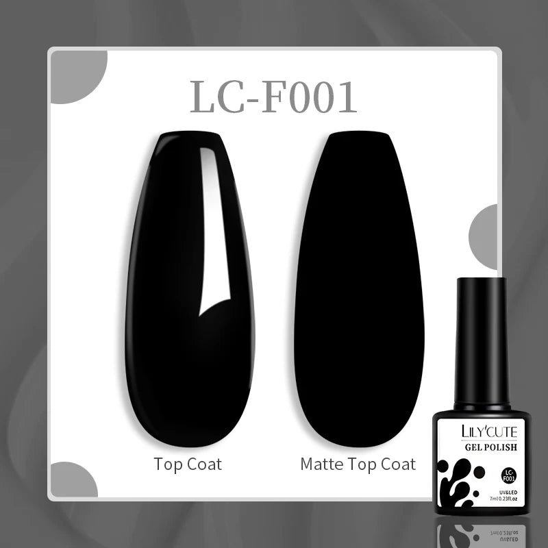 Nail Polish -129 Colors UV Gel  7ml Long-Lasting Soak-Off Manicure Varnish