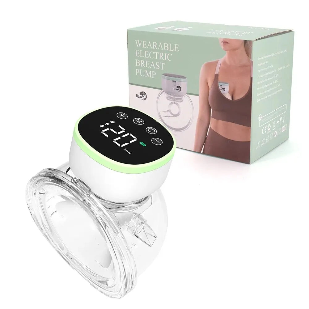 Rechargeable Wireless Wearable Breast Pump - Hands-Free Convenience